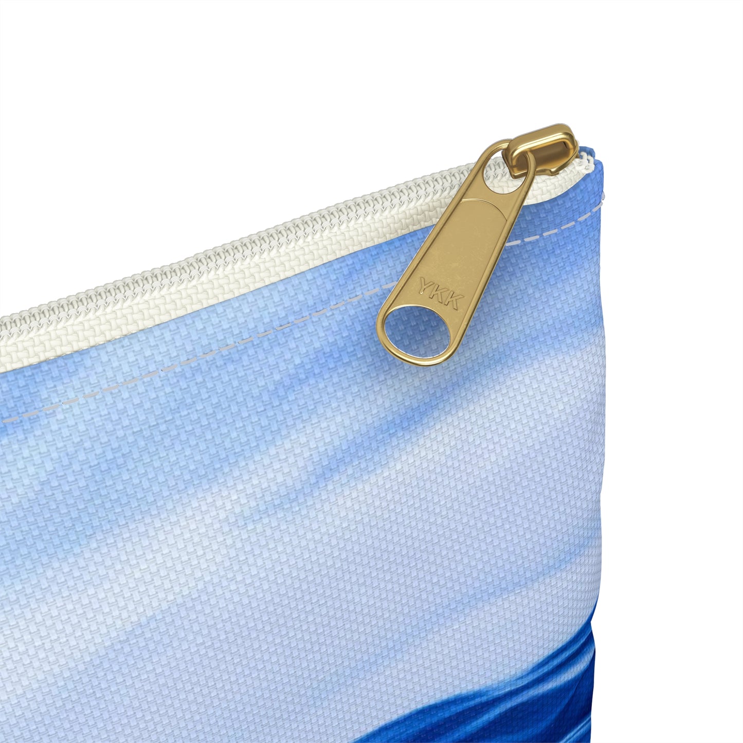 True Blue - Zippered Pouch