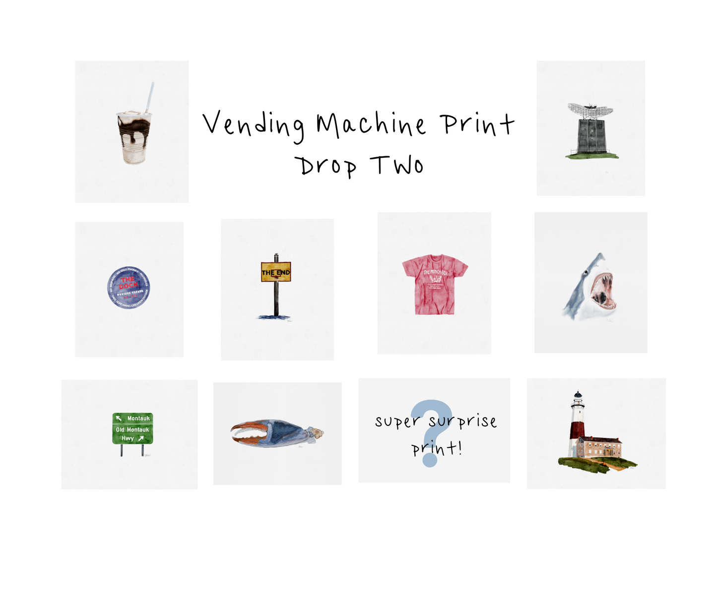 Vending Machine – Mystery Print Pack