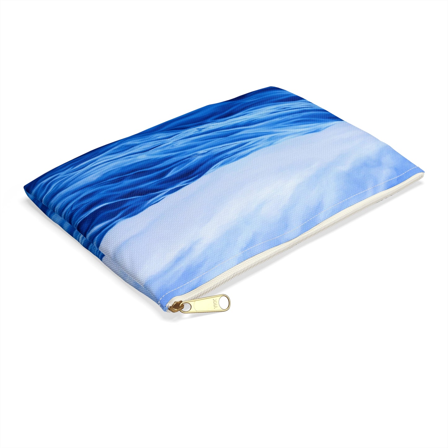 True Blue - Zippered Pouch