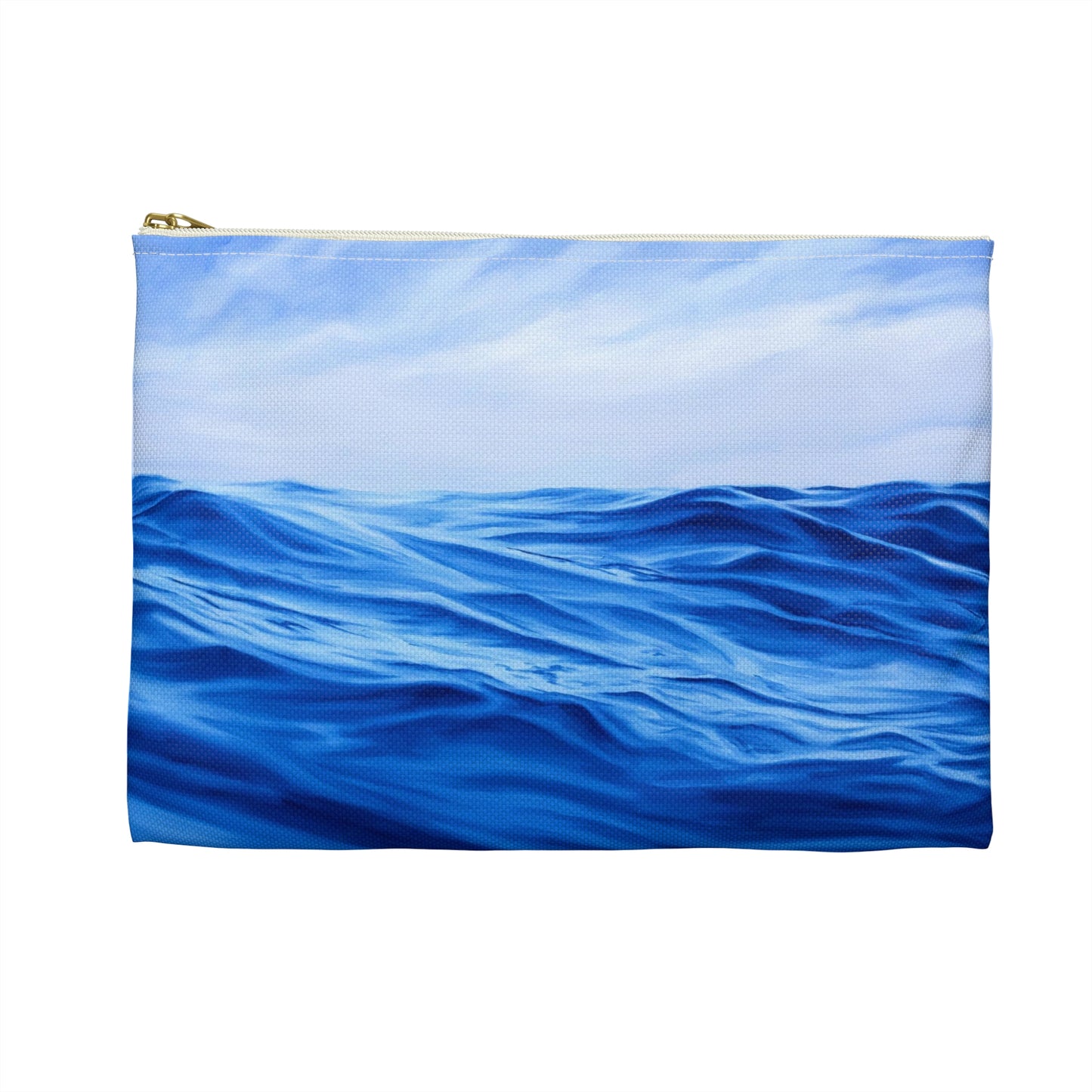 True Blue - Zippered Pouch