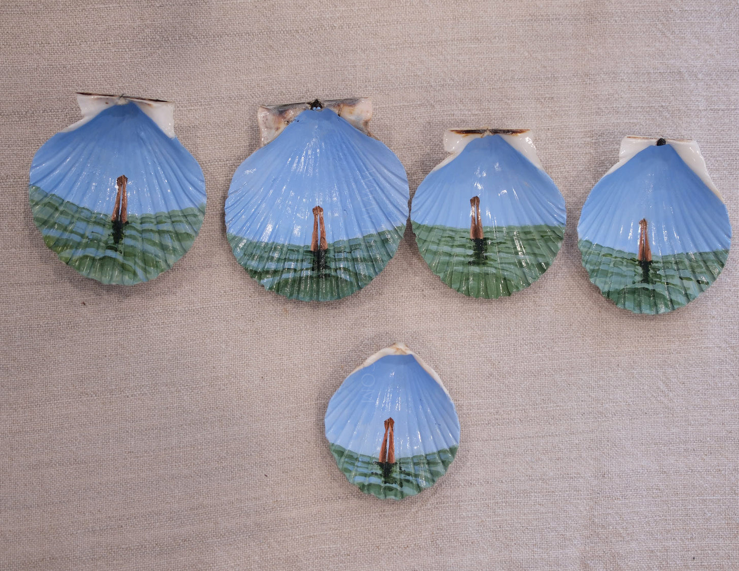 Seashell Ornament - Double Dipped