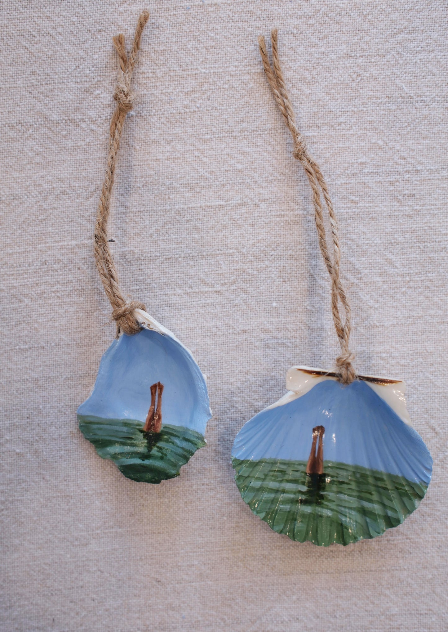 Seashell Ornament - Double Dipped
