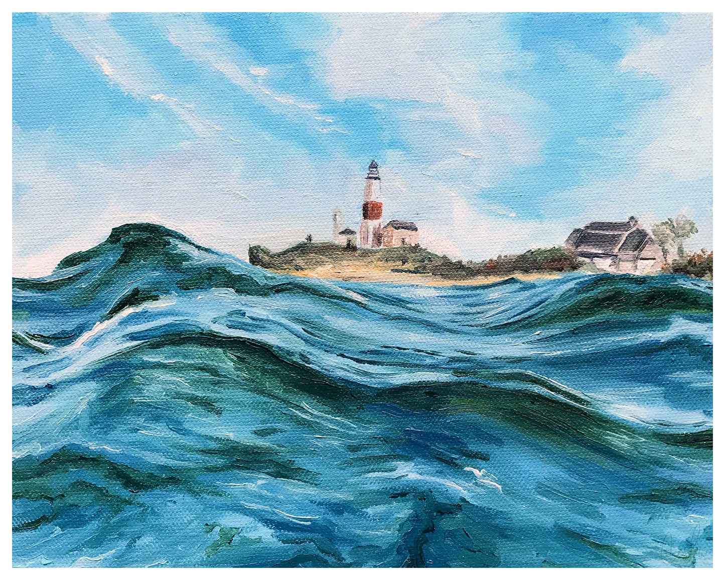 Drift To The End - Postcard