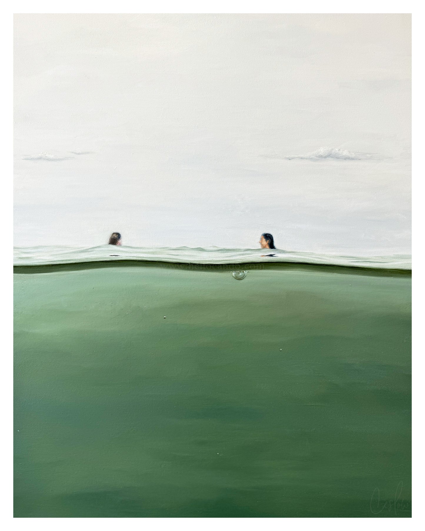 Floating Into The Unknown - Postcard