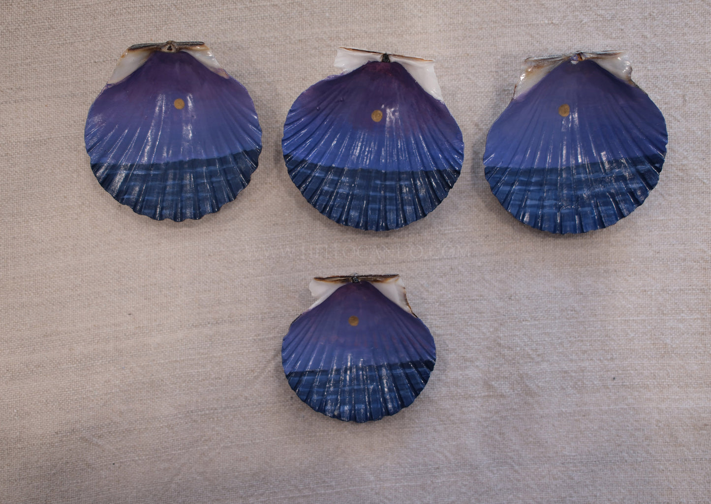 Seashell Ornament - Full Moon