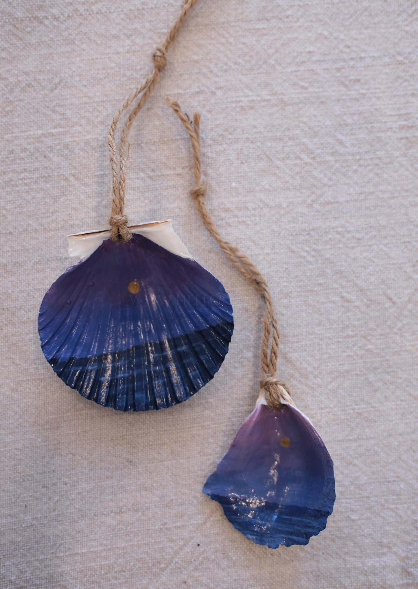 Seashell Ornament - Full Moon
