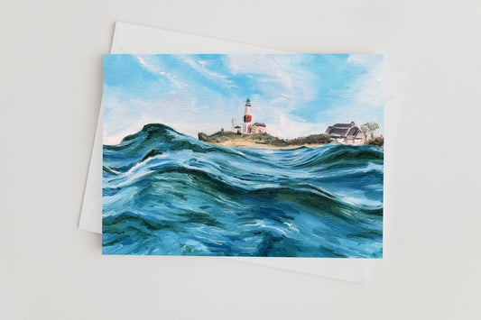 Drift To The End - Greeting Card