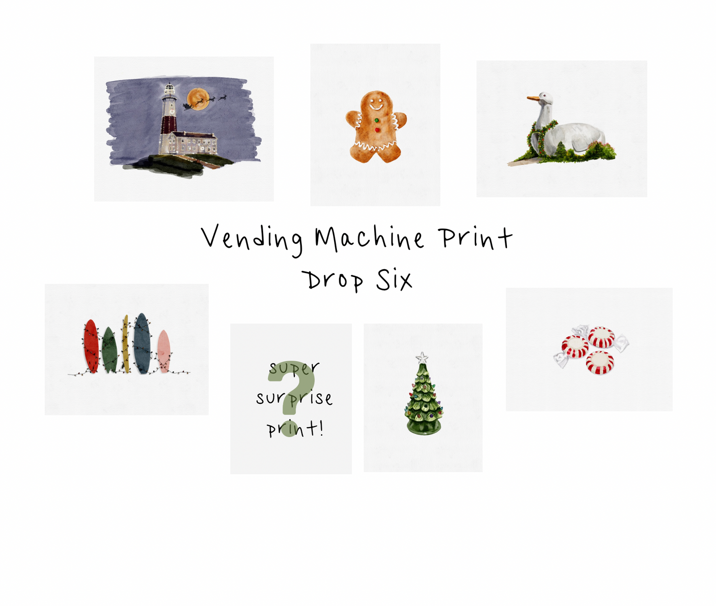 Vending Machine – Mystery Print Pack