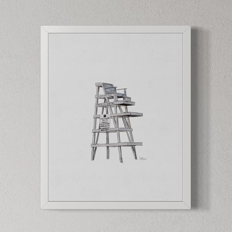 Lifeguard Stand - Print