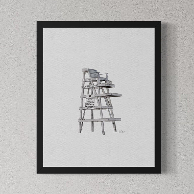 Lifeguard Stand - Print