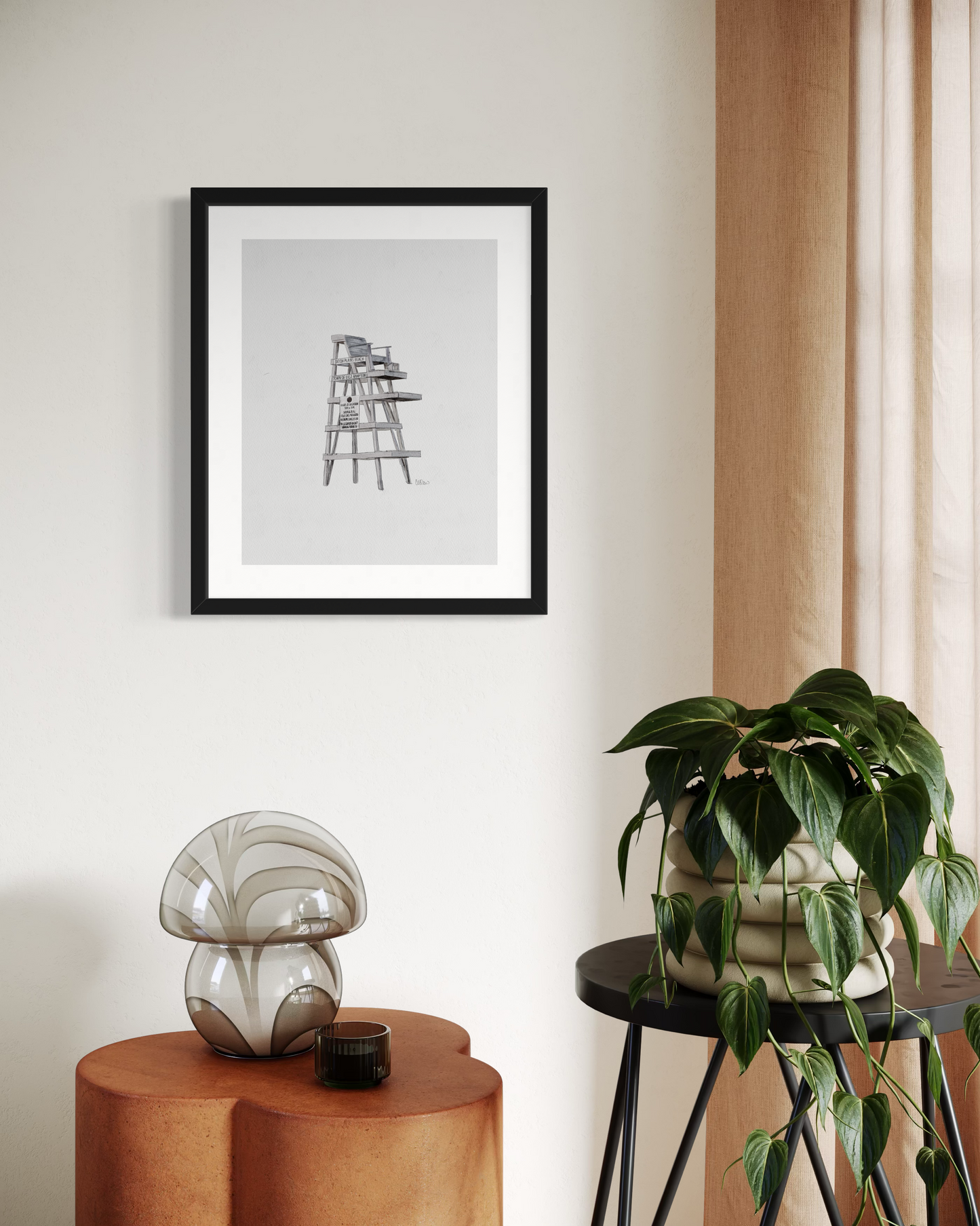 Lifeguard Stand - Print