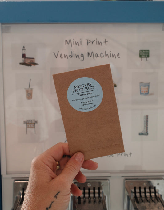 Vending Machine – Mystery Print Pack