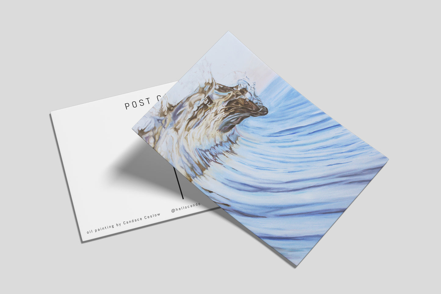 Golden Drop - Postcard