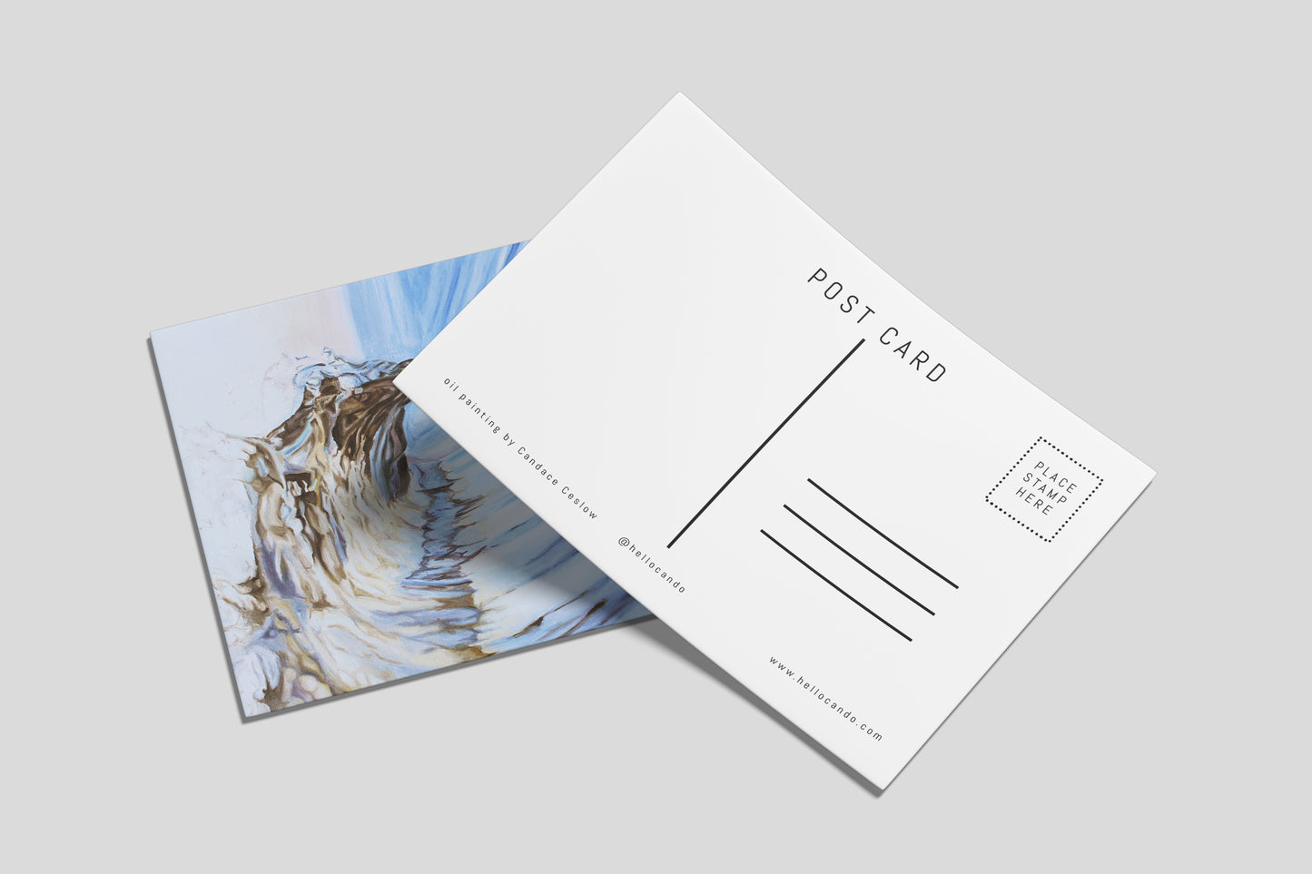 Golden Drop - Postcard