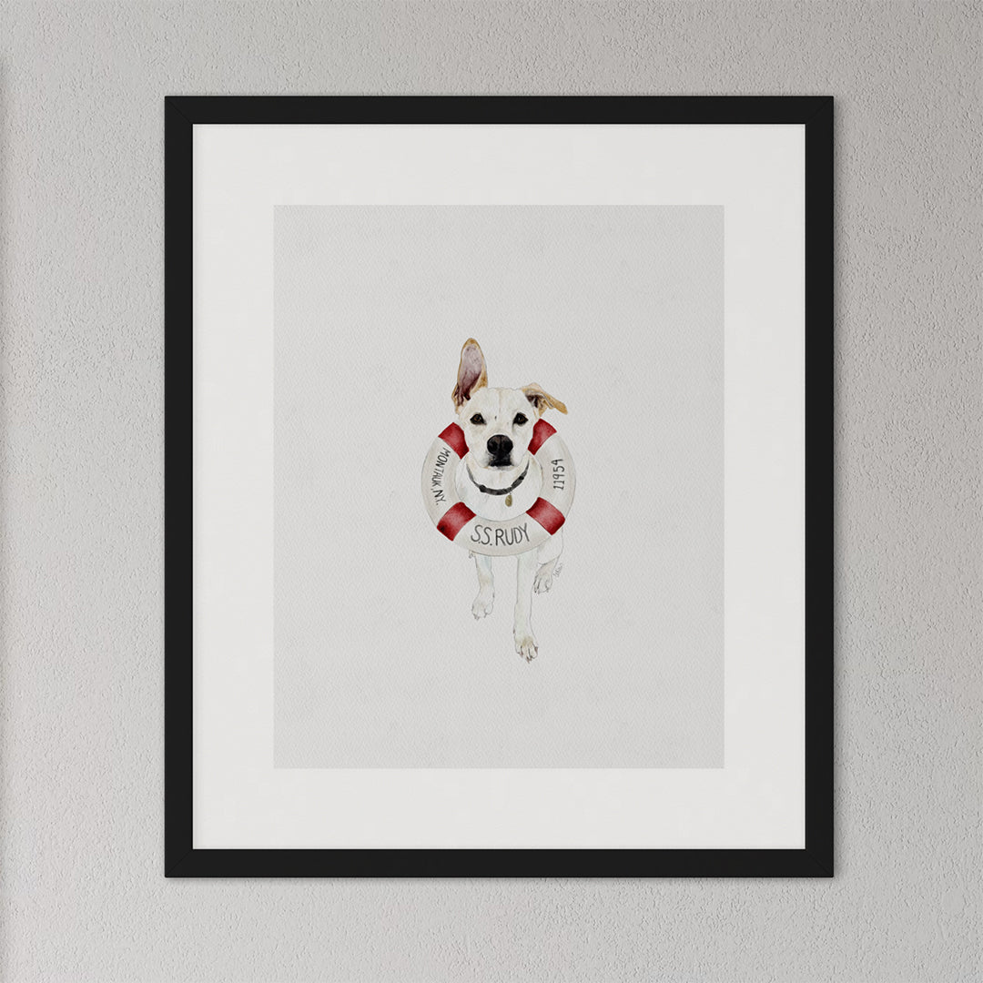 S.S. Rudy - Print
