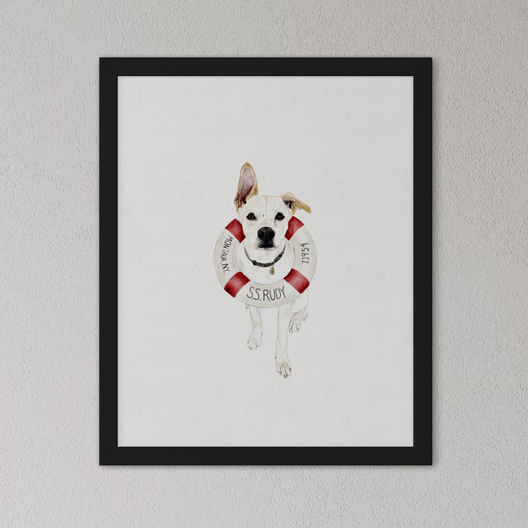 S.S. Rudy - Print