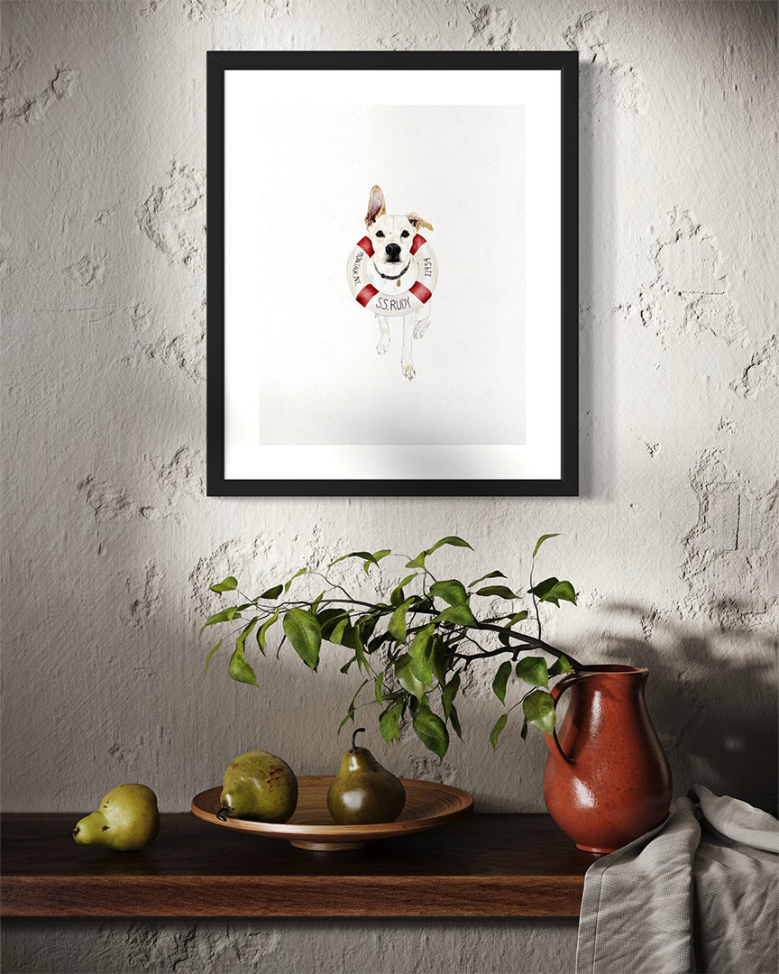 S.S. Rudy - Print