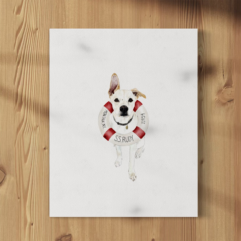S.S. Rudy - Print