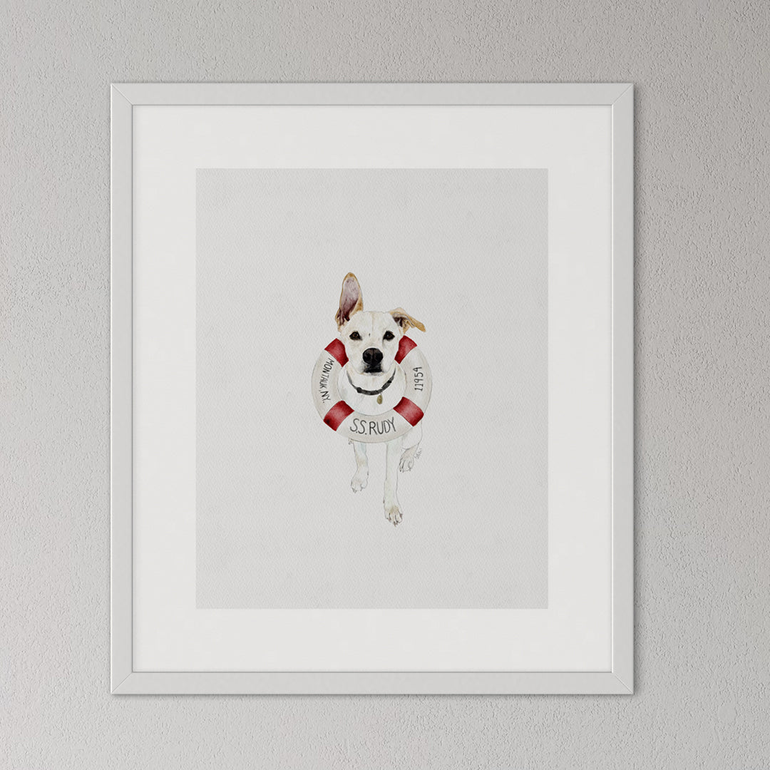 S.S. Rudy - Print