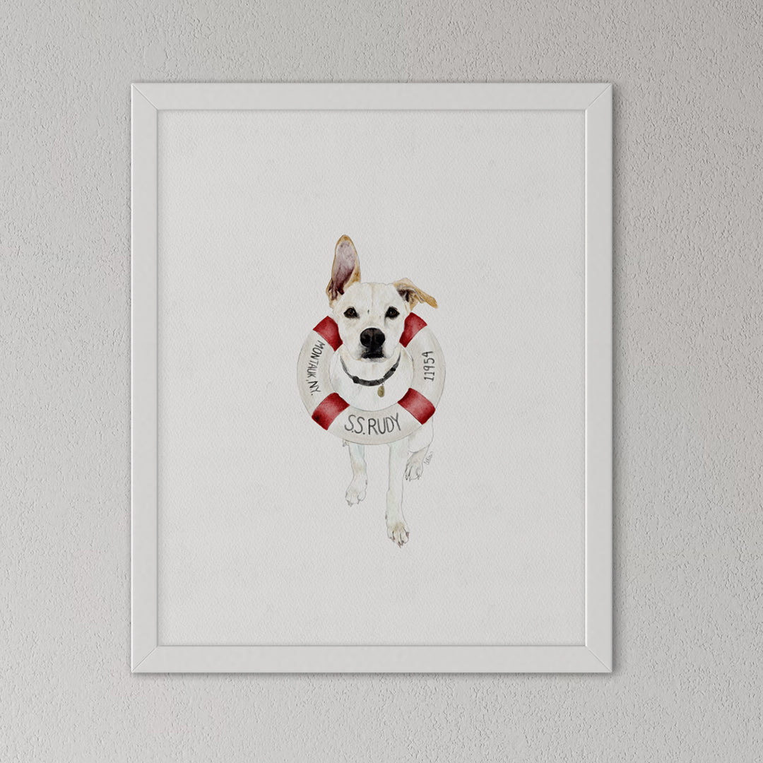 S.S. Rudy - Print