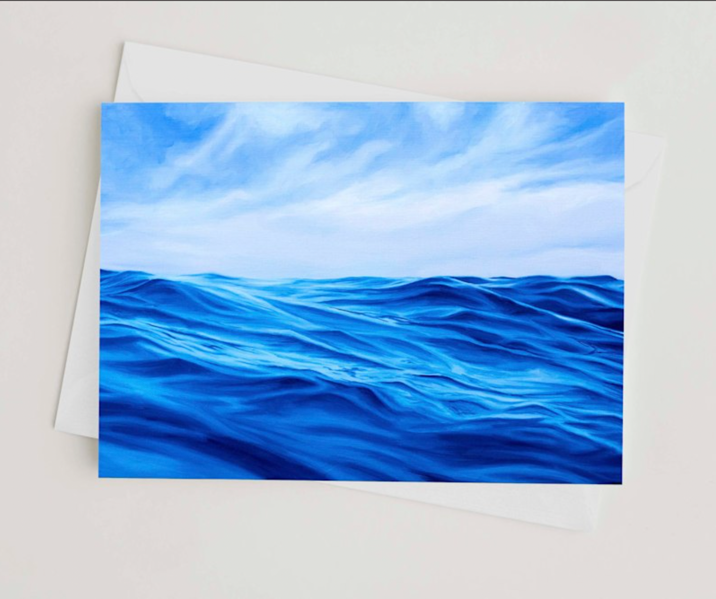 True Blue - Greeting Card