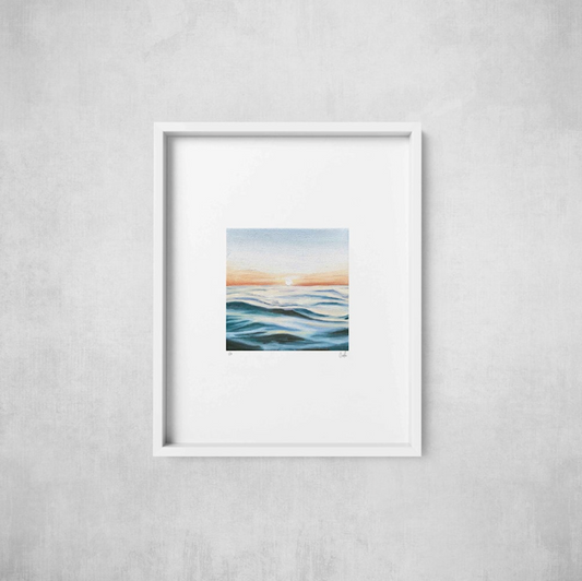 Caramel Sunset - Mini Print - Limited Edition