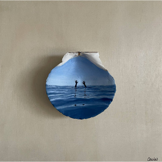 Deep Blue Embrace - The Seashell Collection