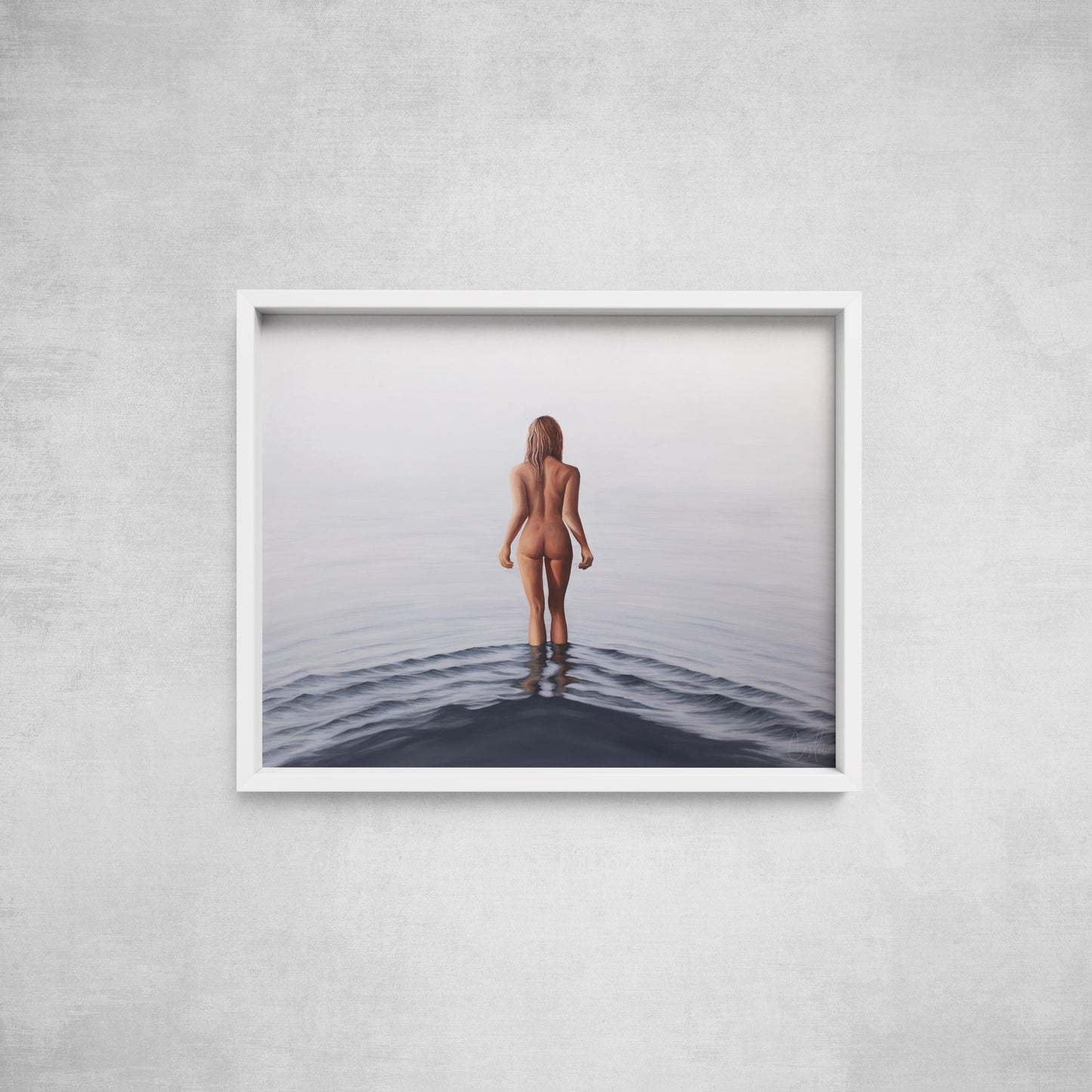 Stepping Into Being, II - Print
