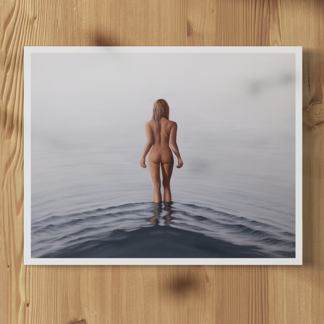 Stepping Into Being, II - Print