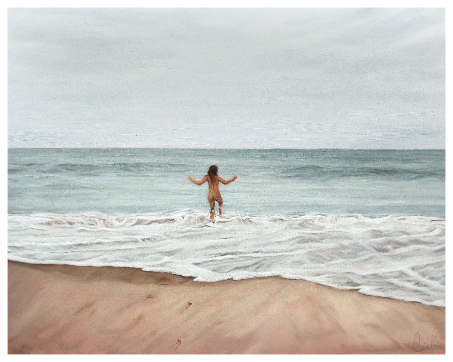 Stepping Into Being - Limited Edition Print