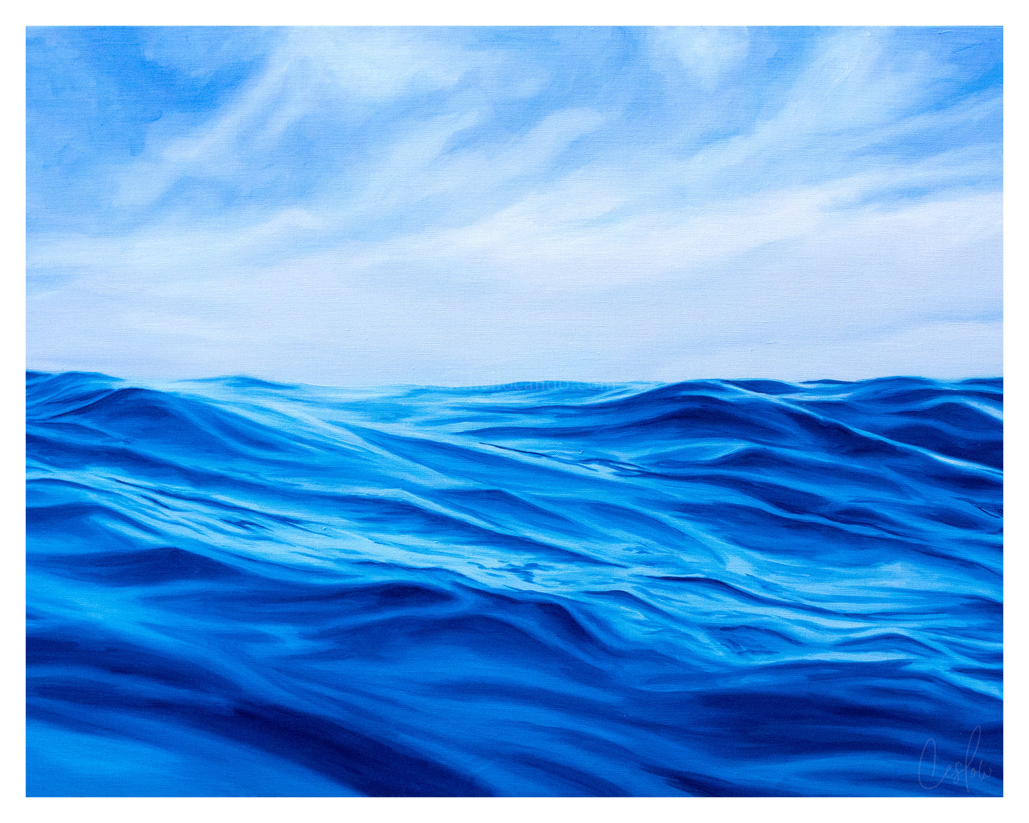 True Blue - Postcard