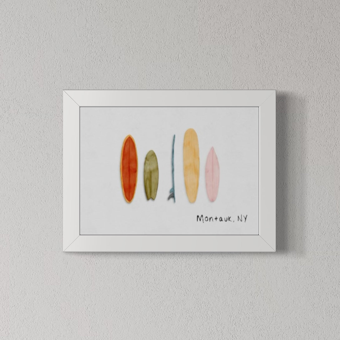 Surfboards - Postcard