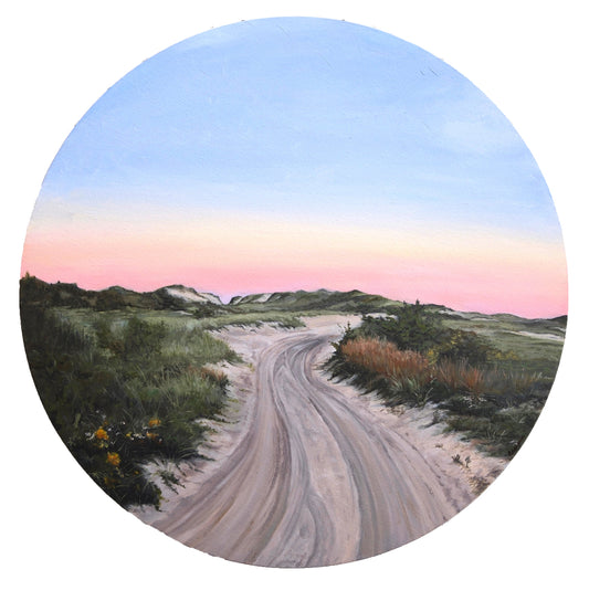 Follow Me Home: A Painted Tribute to Montauk’s Quiet Coastal Paths