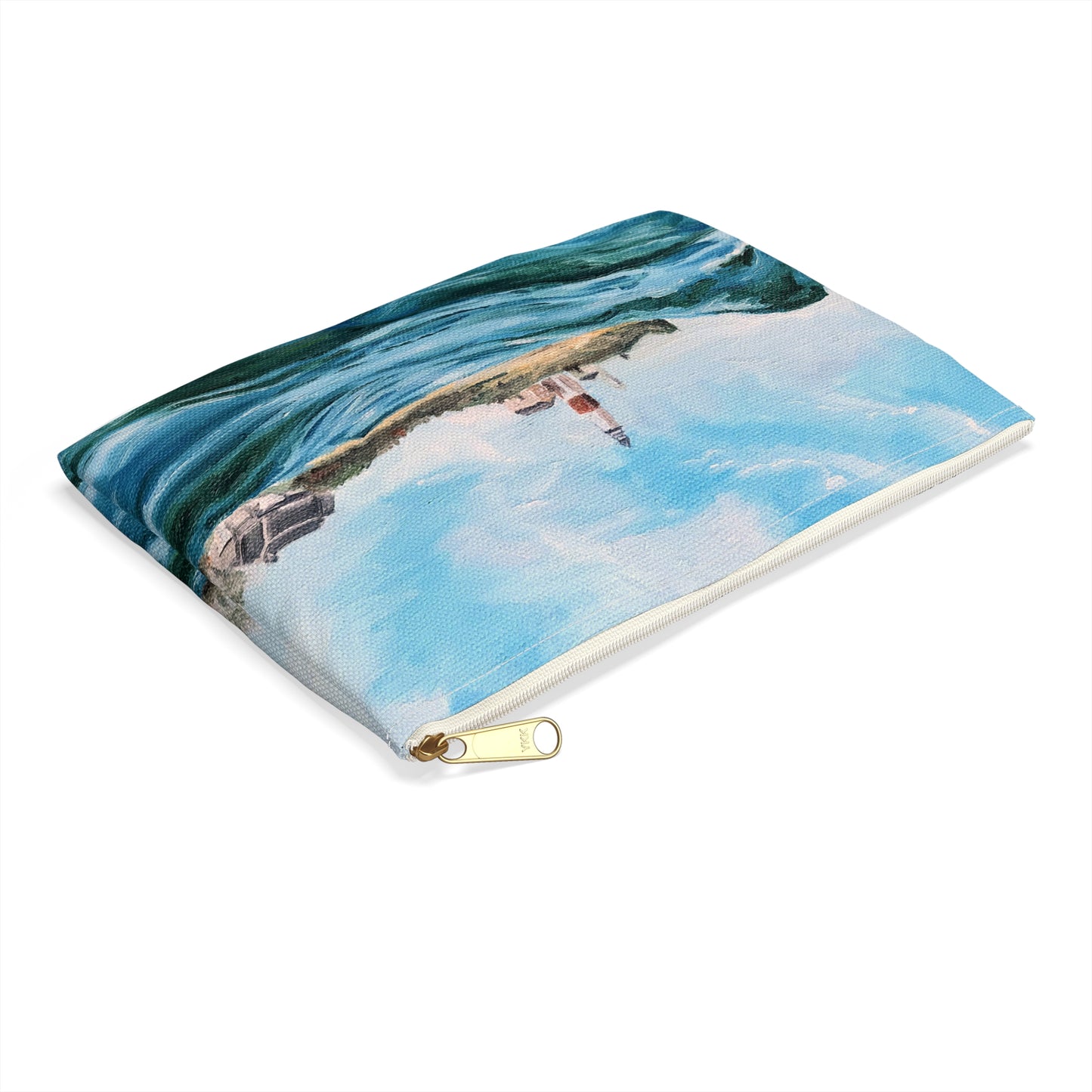 Drift To The End - Zippered Pouch