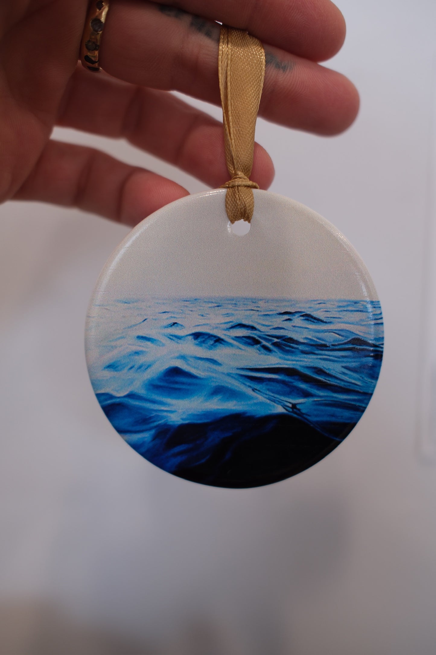 Ceramic Ornament - Double Sided