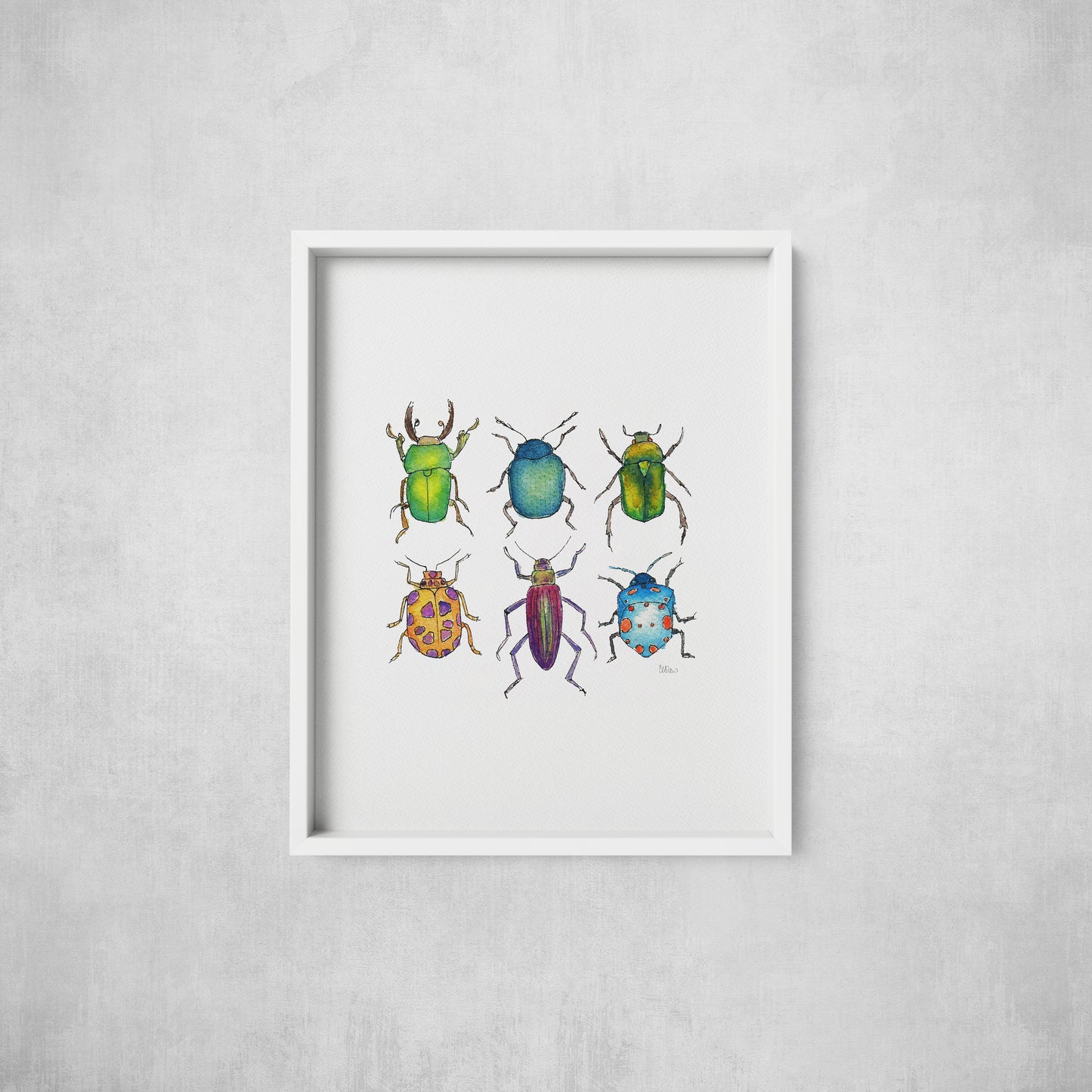 Beetles - Print