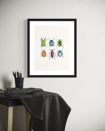 Beetles - Print