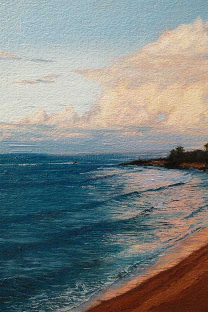 Evening Along Domes Beach - Original