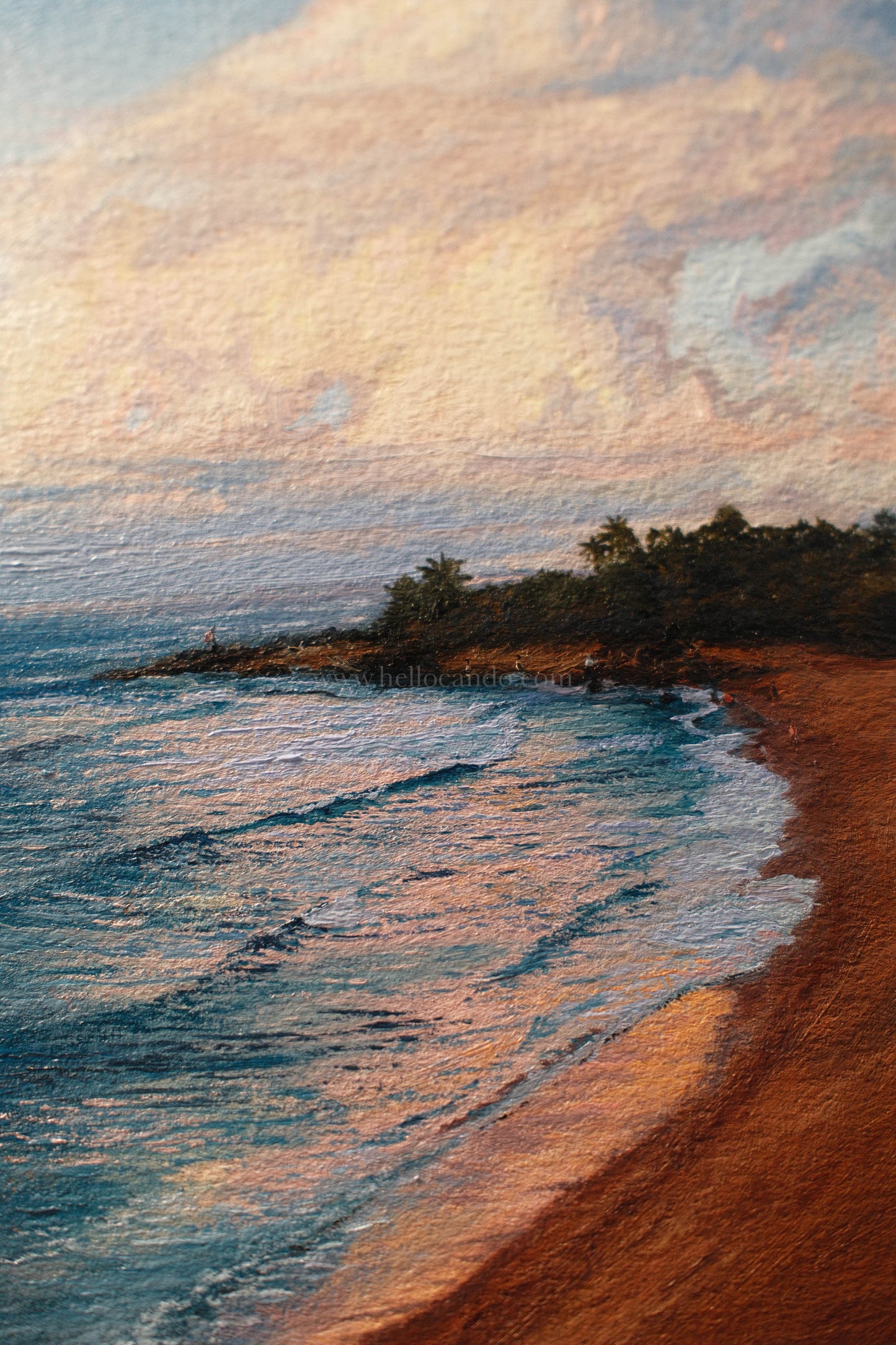 Evening Along Domes Beach - Original