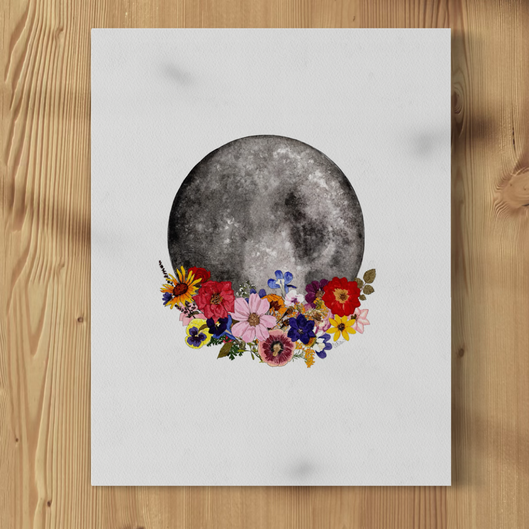Flower Moon - Print