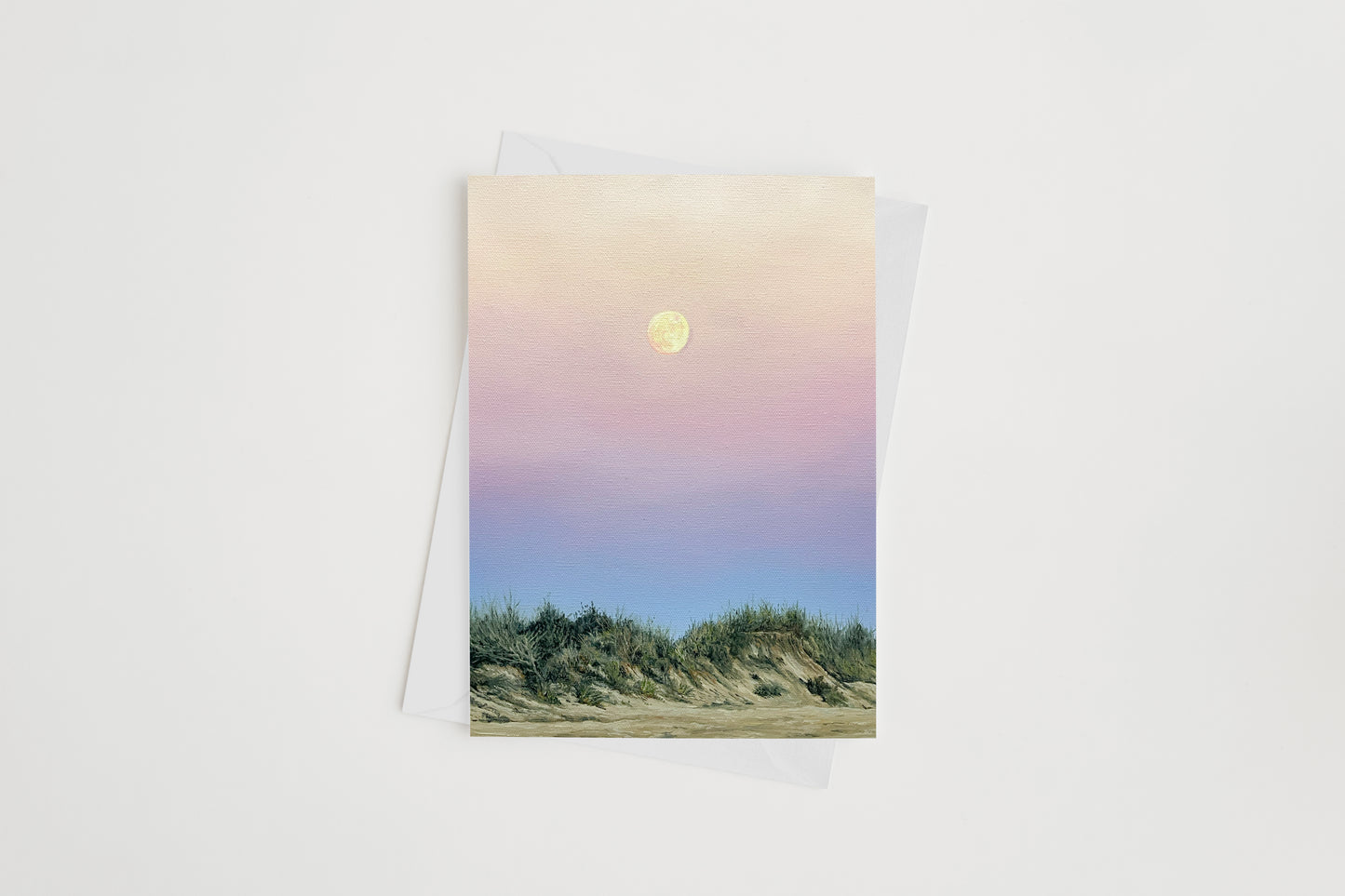 Dune Moon - Greeting Card