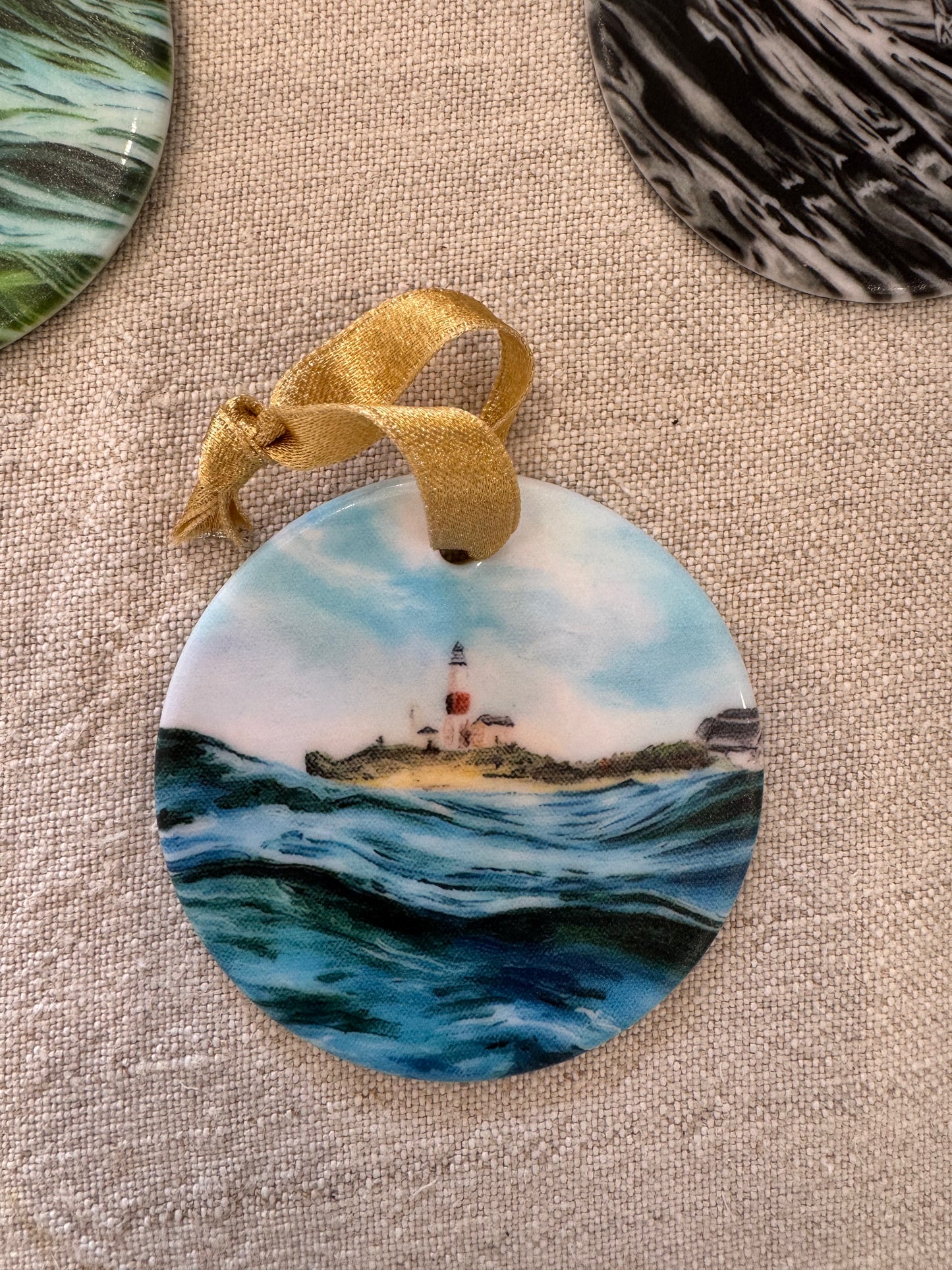 Ceramic Ornament - Double Sided