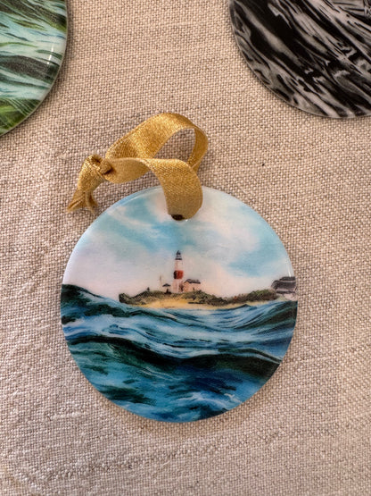 Ceramic Ornament - Double Sided