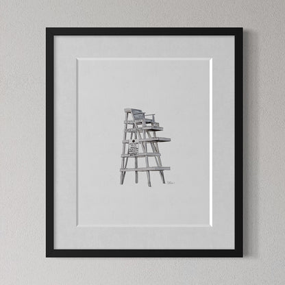 Lifeguard Stand - Print