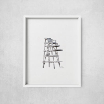 Lifeguard Stand - Print