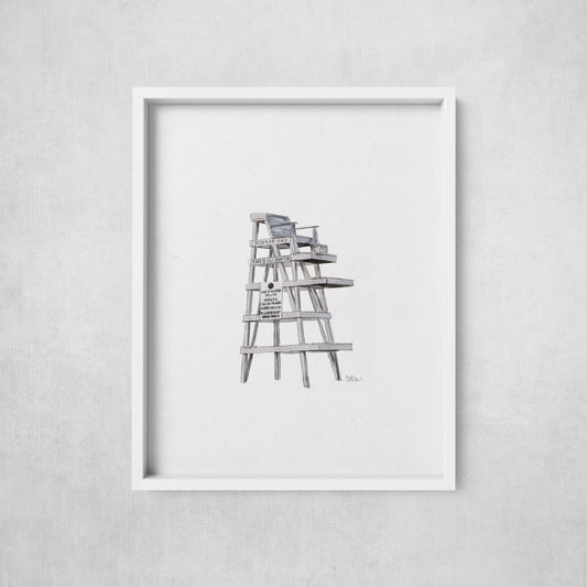 Lifeguard Stand - Print
