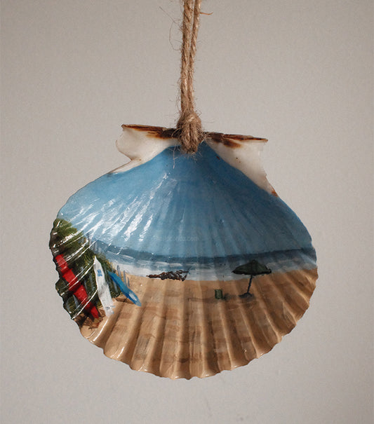 Seashell Ornament - Beach Day - 2025