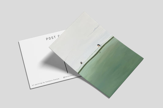 Floating Into The Unknown - Postcard