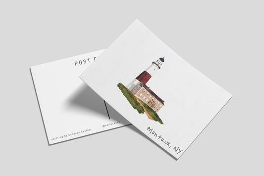 Montauk Lighthouse - Postcard