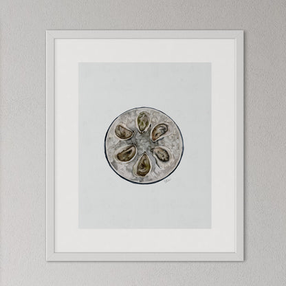 Oysters on Ice - Print